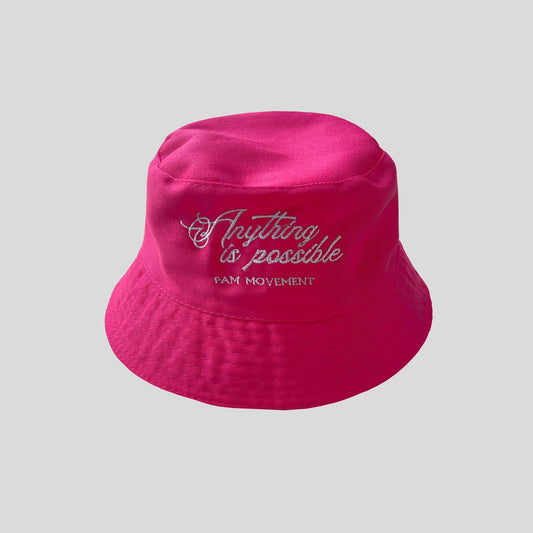 Gorro Pesquero Anything is Possible - Fucsia