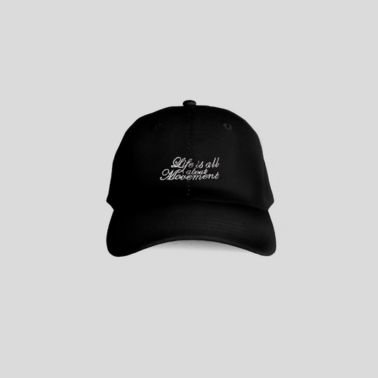 Gorra Beisbolera Life Is All About Movement - Negro