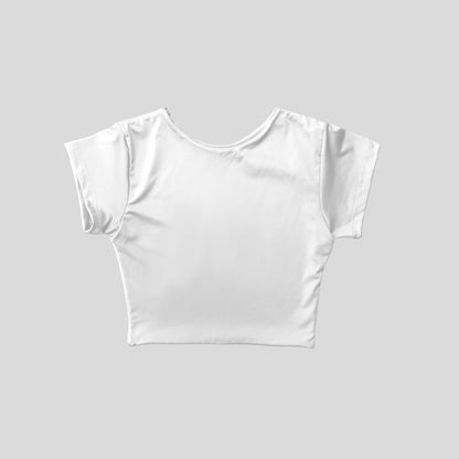 Camiseta Cropped - Blanco