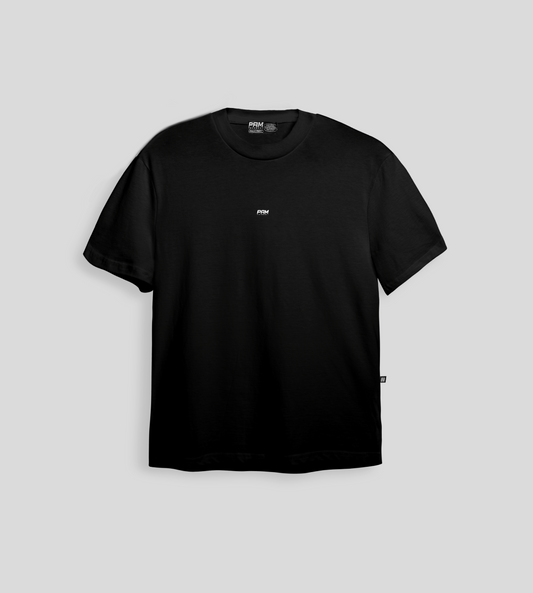 Camiseta Boxy Fit Basic - Negro