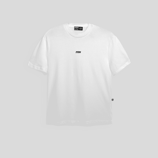 Camiseta Boxy Fit Basic - Blanco