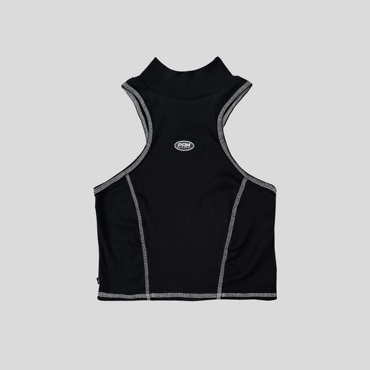 Top Tank Costuras - Negro