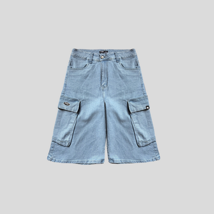 Bermudas Cargo Urban - Denim