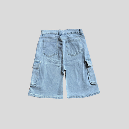 Bermudas Cargo Urban - Denim