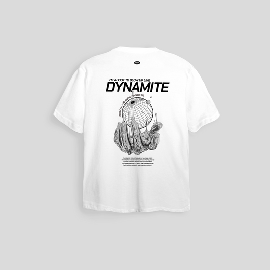 Camiseta Dynamite - Blanco