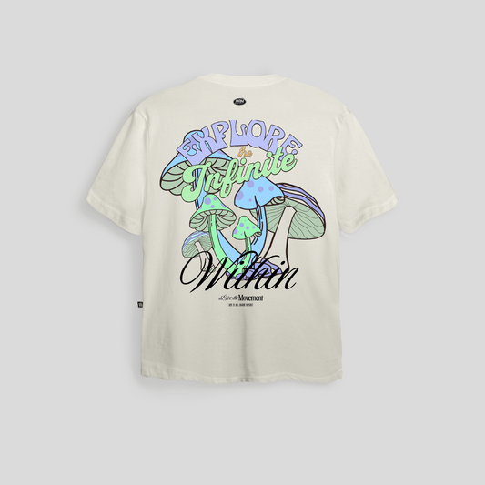 Camiseta Within - Marfil