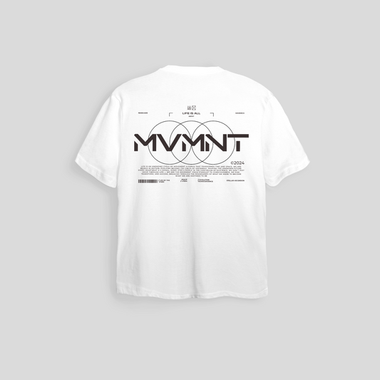 Camiseta MVMNT - Blanco